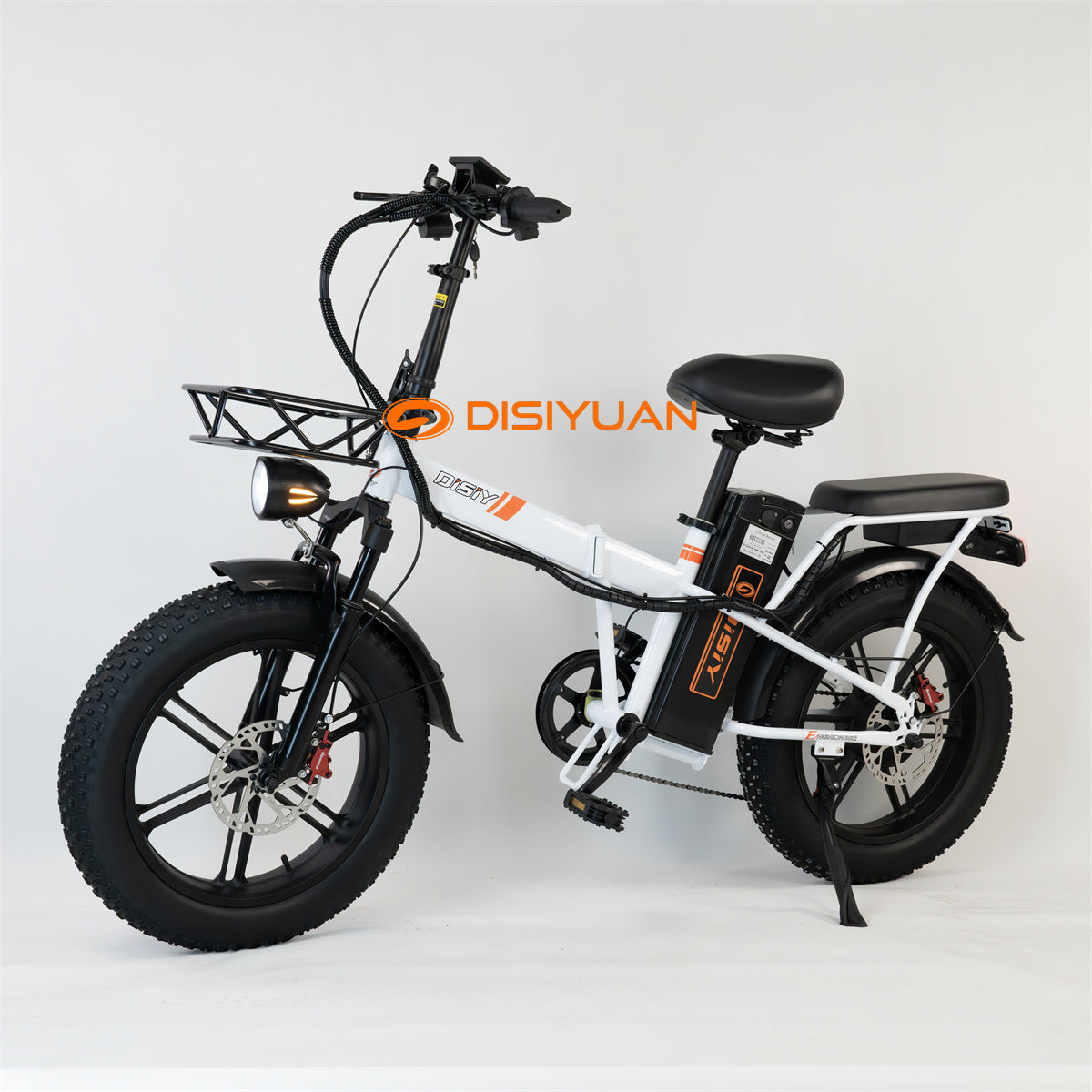 Factory Foldable Fat Tire 20INCH Adult Bicycle Electric motor 48V 13AH 7 Speed Mountain Bike DISIYUAN