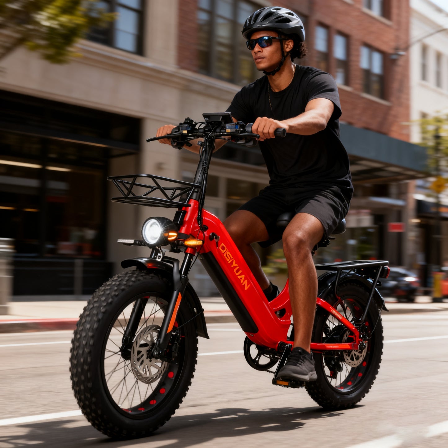 Disiyuan Ebike Monster Gearless Hub Motor 500w Dimax Monster 1000w Fat Electric Bike Long Range Electric Bike 48v