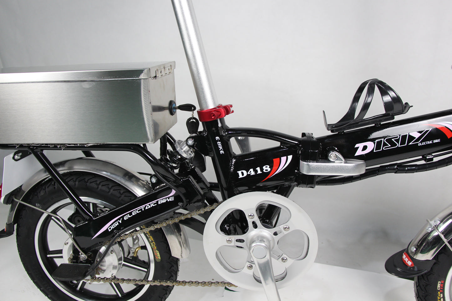 DISIYUAN Folding Ebike 14 inch Wheel Size Electric City Bike