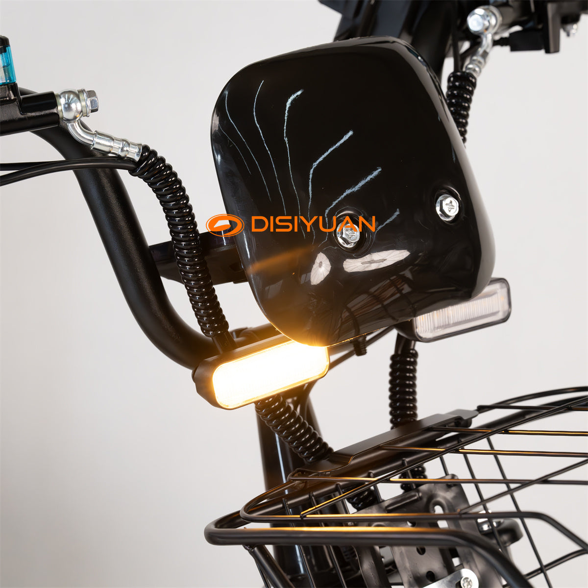 DISIYUAN Double shock absorber M1 steel fat tire ebike lithium battery bicycle Monster motor electric bike