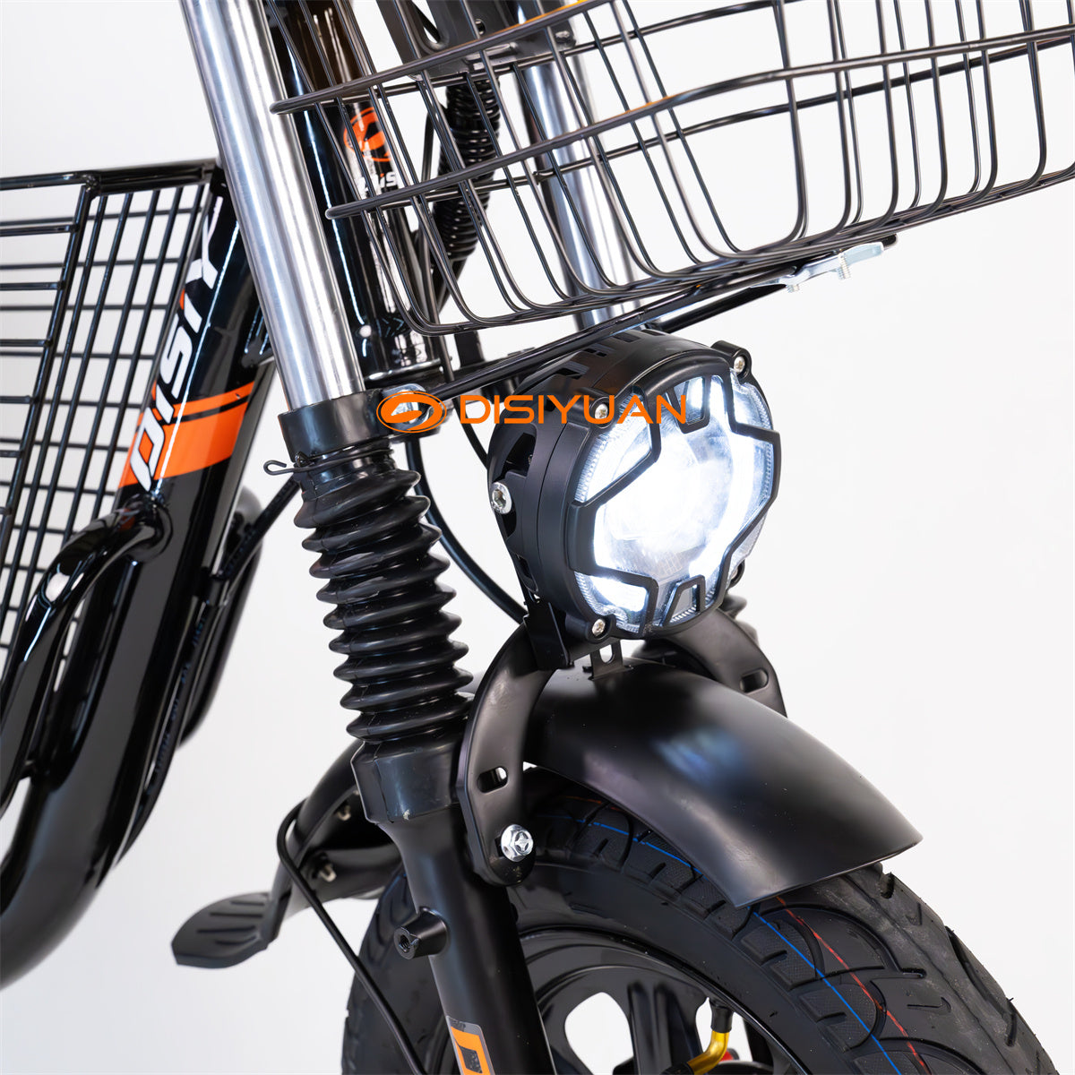 DISIYUAN Double shock absorber M1 steel fat tire ebike lithium battery bicycle Monster motor electric bike