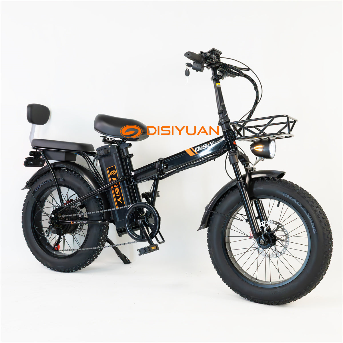 Factory  Foldable Fat Tire 20INCH Adult Bicycle Electric  motor 48V 13AH 7 Speed Mountain Bike DISIYUAN