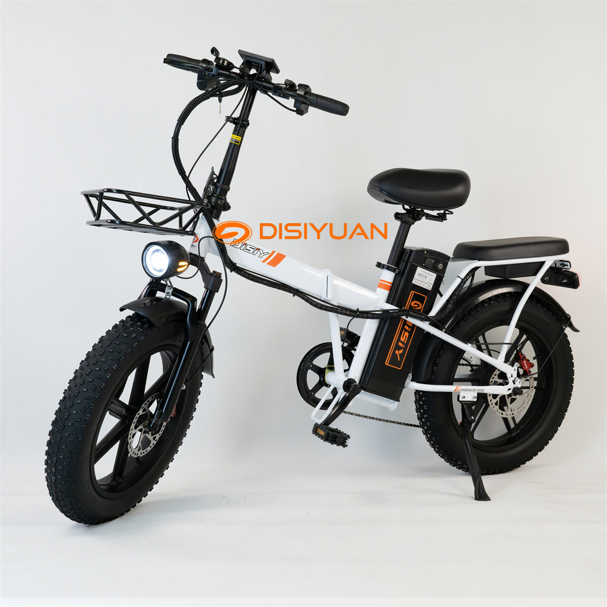 Factory  Foldable Fat Tire 20INCH Adult Bicycle Electric  motor 48V 13AH 7 Speed Mountain Bike DISIYUAN