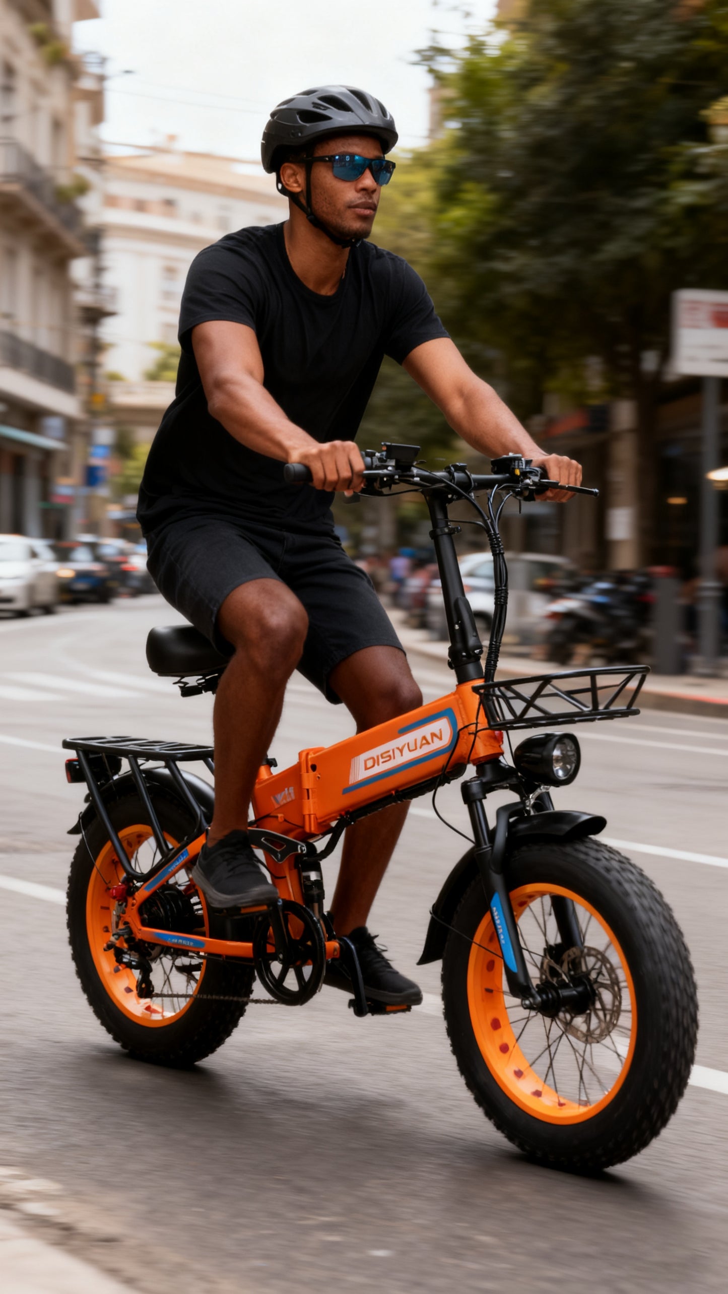 Super  Electric Bike 48v 20x4.0 Inch V8 Fat Tire Hot Selling Off-Road Lithium Battery Power Supply Electronic Disiyuan Bicycle