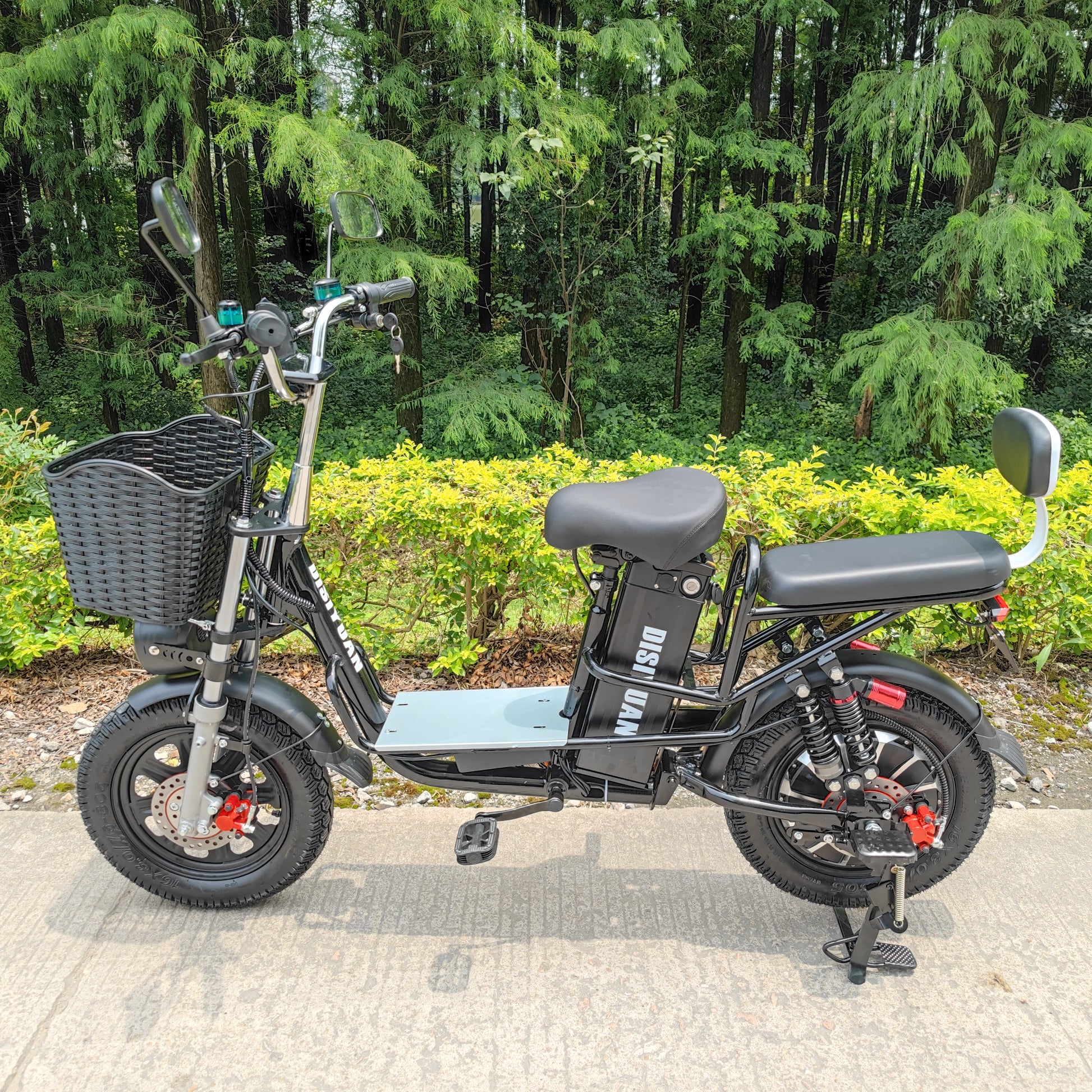 scooter mit pedalen 2024 new pedal electric vehicle 16inch 60V 20Ah high-speed electric sc – DISIYUAN EBIKE