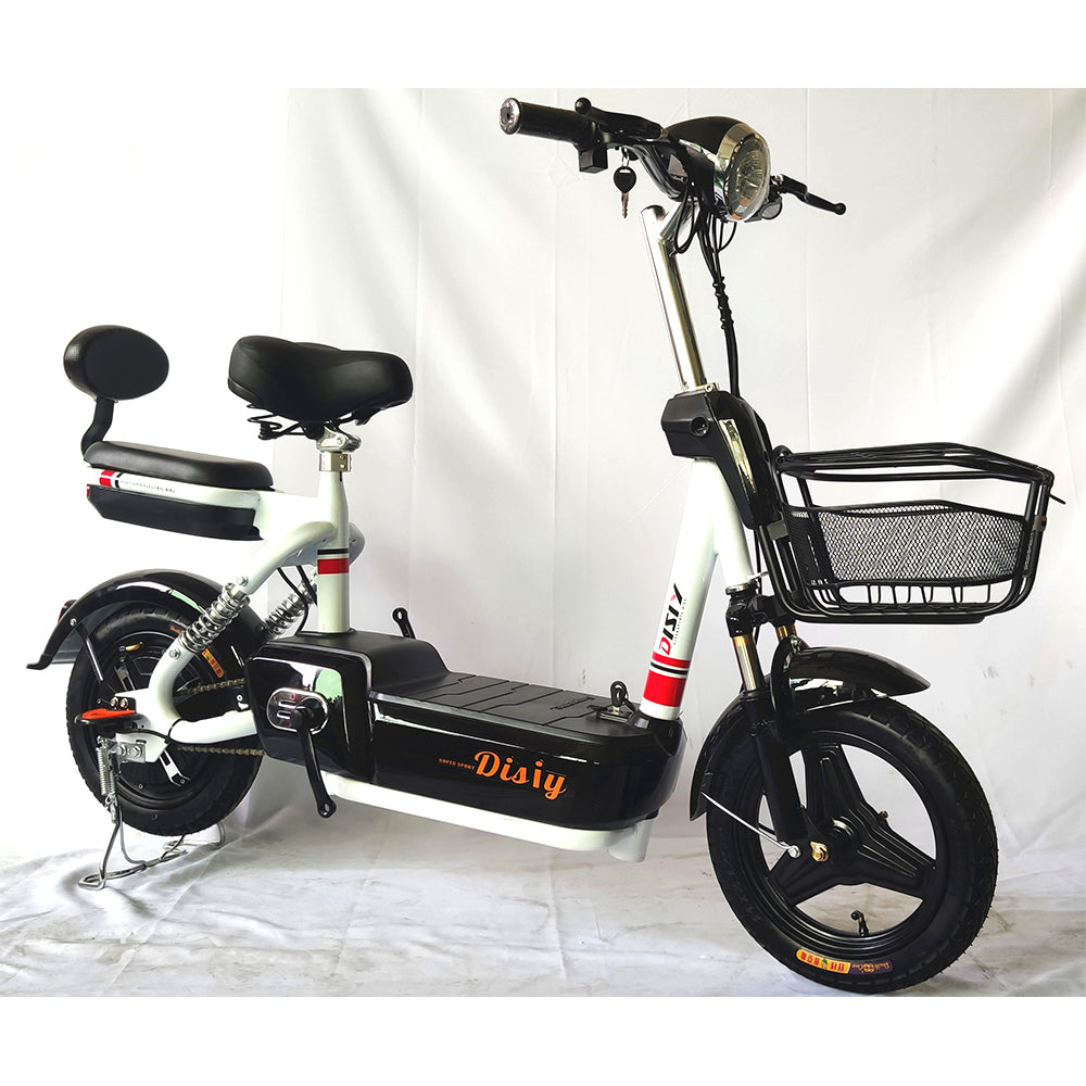 electric moped with pedals DISIYUAN 350w 2 wheel electric bike scooter/electric moped with pedals – DISIYUAN EBIKE