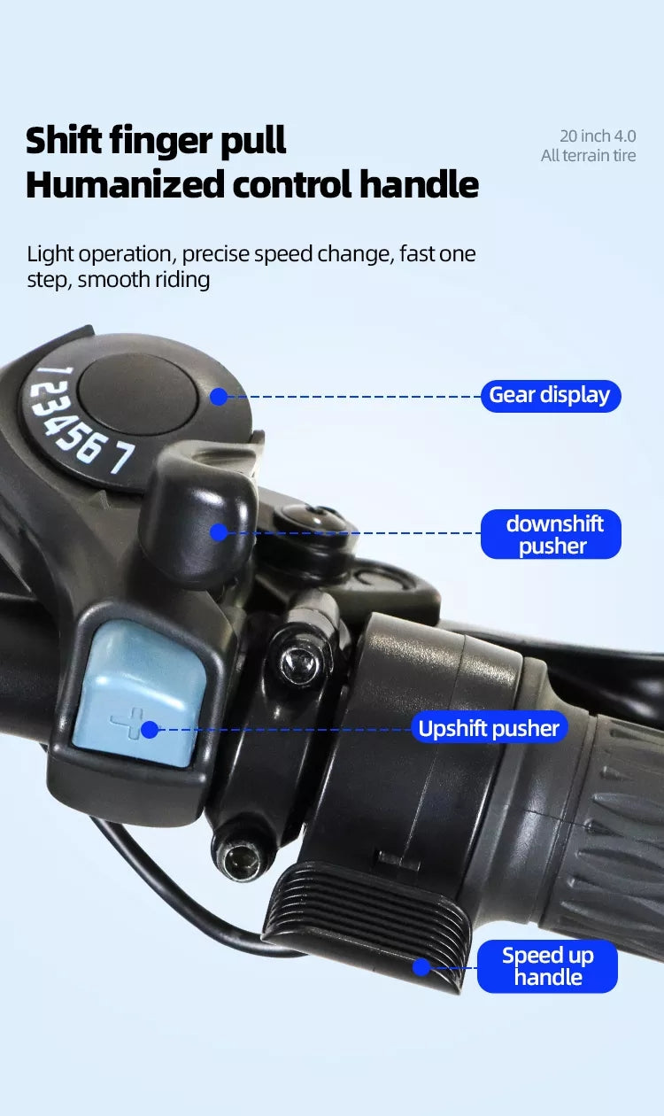 S9 adult commute ebike city 20inch 48v 10ah 15ah 20ah 30ah 500w 1000watt urban electric bicycle fat tire road dirt e bike