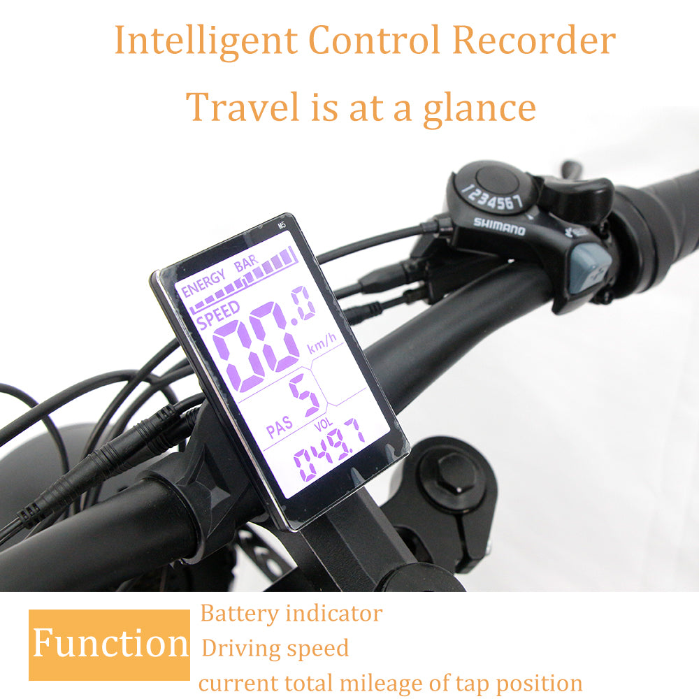 S9  all terrain offroad ebike bicycle 500W 48V 10AH electric bike fat tire bicycle beach cruise ebike