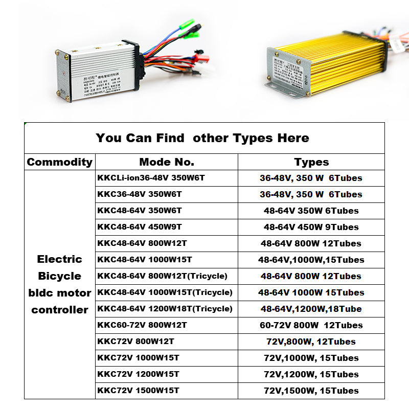 36V 48V 6 tubes 250W Controlador electric bicycle bike parts scooter switch speed brushless dc bldc motor controller 48V 250W
