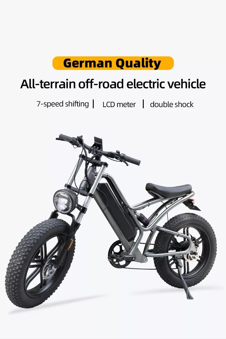 S9 adult commute ebike city 20inch 48v 10ah 15ah 20ah 30ah 500w 1000watt urban electric bicycle fat tire road dirt e bike